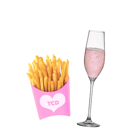 theposhprdolls frenchfries thecarolinedoll poshpr Sticker