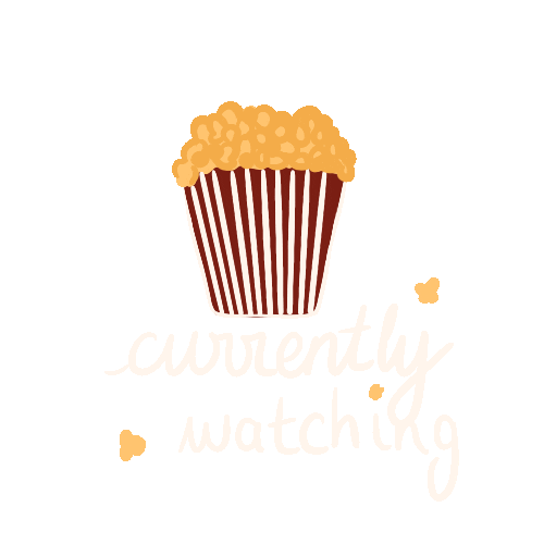 Cinema Popcorn Sticker