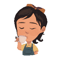 Coffee Drink Sticker by Rafhi Dominic