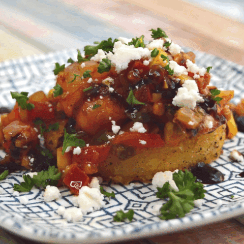 shrimp polenta GIF