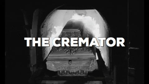 Czechposterman giphygifmaker czech film horror cremator GIF