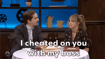 Snl I Cheated On You GIF by Saturday Night Live