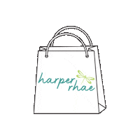 ZandQBoutique shop small shop local downtown harper Sticker