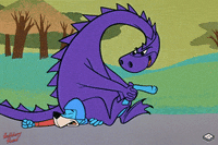 knock out fighting GIF