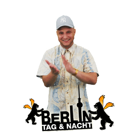 Clap Reaction Sticker by Berlin – Tag & Nacht