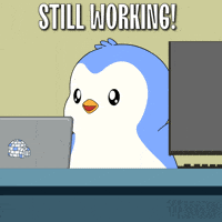 Work Still Working GIF by Pudgy Penguins
