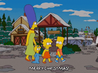 Lisa Simpson Christmas GIF by The Simpsons