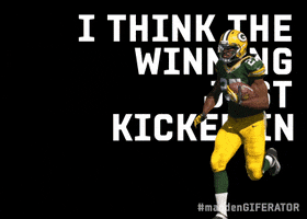 Green Bay Packers GIF by Madden Giferator