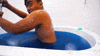 jello bath GIF by Guava Juice