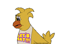 Lets Eat Shock Sticker by Steel Wool Studios