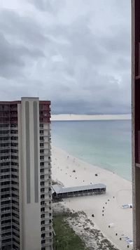 'That is Insane': Holidaymaker Films Waterspout Off Panama City Beach