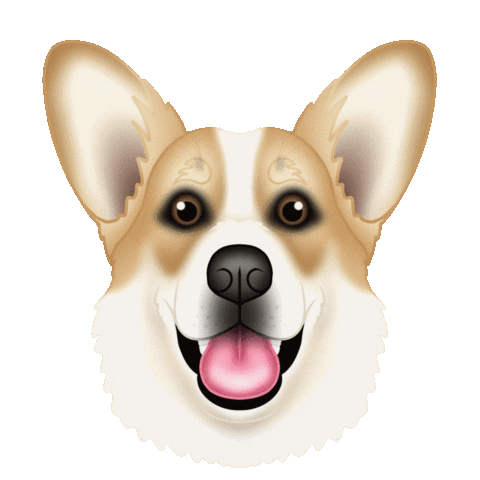 Corgi Sticker by zoopeez