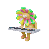Happy Piano Sticker by somedarappa