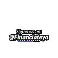 Financiate Guiño redes financiate finace Sticker