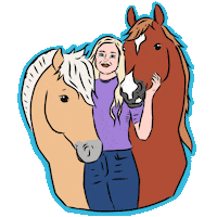 HoefWijzer horse horses paard horselove Sticker
