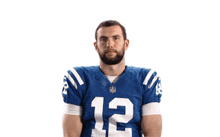 Andrew Luck Wow Sticker by Indianapolis Colts