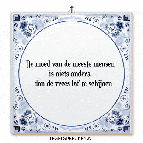 Nl Angst GIF by Tegelspreuken.nl