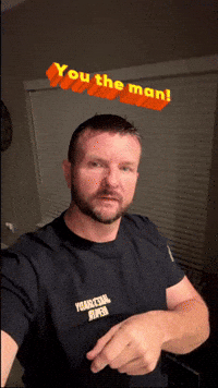 You Rock U Da Man GIF