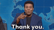 Kenan Thompson Thank You GIF by Saturday Night Live