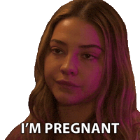 Im Pregnant Outer Banks Sticker by NETFLIX