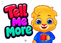 Tell Me More Coffee Time Sticker by Lucas and Friends by RV AppStudios