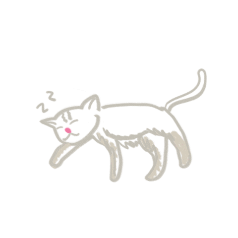 angiegurbina giphyupload cat gato dormir Sticker