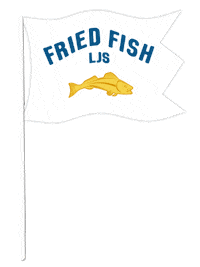 Fried Fish Sticker by Long John Silver's