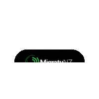 migratunz new zealand kiwi nz maori Sticker