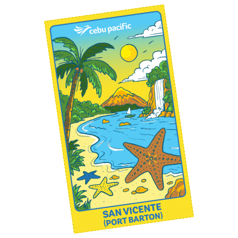 Long Beach Travel Sticker by Cebu Pacific Air