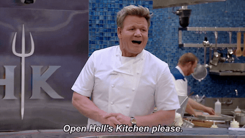 gordon ramsey cooking GIF by Hell's Kitchen