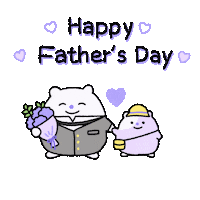 Dad Hamster Sticker