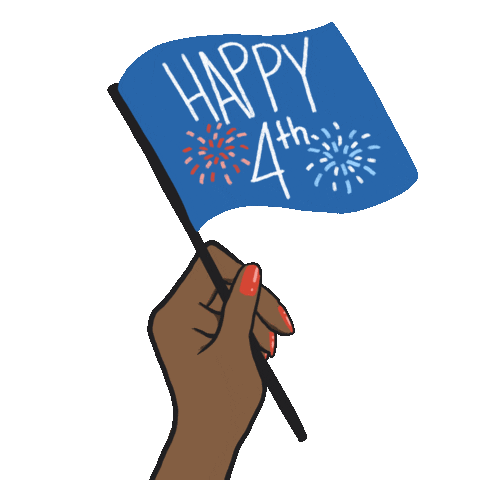 Independence Day Fun Sticker by Hello All