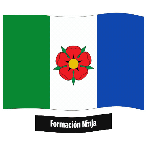 El Rosal Flag Sticker by Formación Ninja