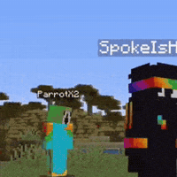 Leanthebean parrot mcyt smp unstable GIF