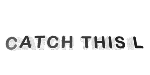 catch this l Sticker
