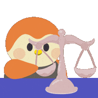 Zodiac Sign Penguin Sticker by Finch Care