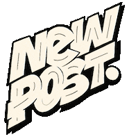 New Post Sticker