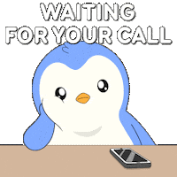 Miss You Love Sticker by Pudgy Penguins