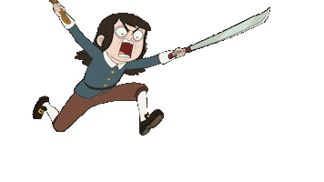 On Guard Rage Sticker by NETFLIX