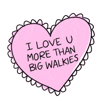 Love You Dog Sticker