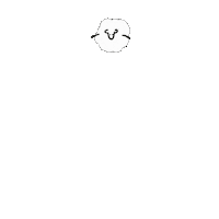 Excited Bounce Sticker