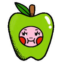 Granny Smith Apple Sticker