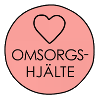 Omsorgshjälte Sticker by Attendo