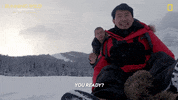 Freezing Lets Go GIF by National Geographic Channel