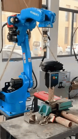 pavelsamuta giphyupload engineering robot welding GIF