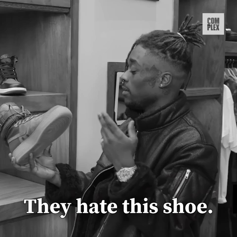 They hate this shoe