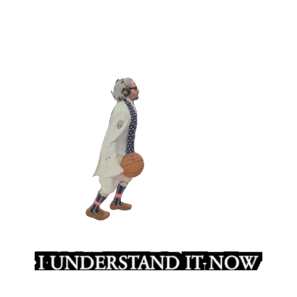 I Understand Now Trick Shot Sticker