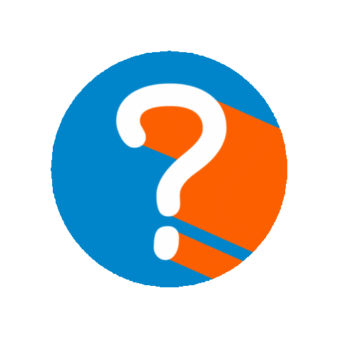 Orange Abc Sticker