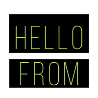 Design Neon Sticker by Aheads