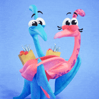 Shopping Love GIF by Claynosaurz